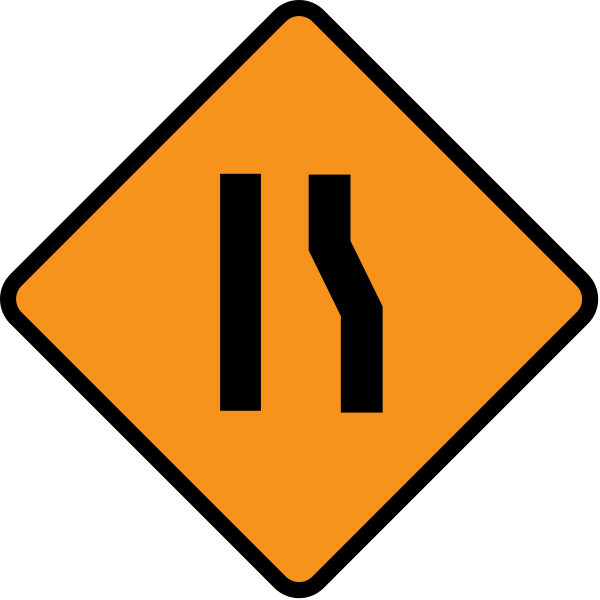 clipart diamond road sign