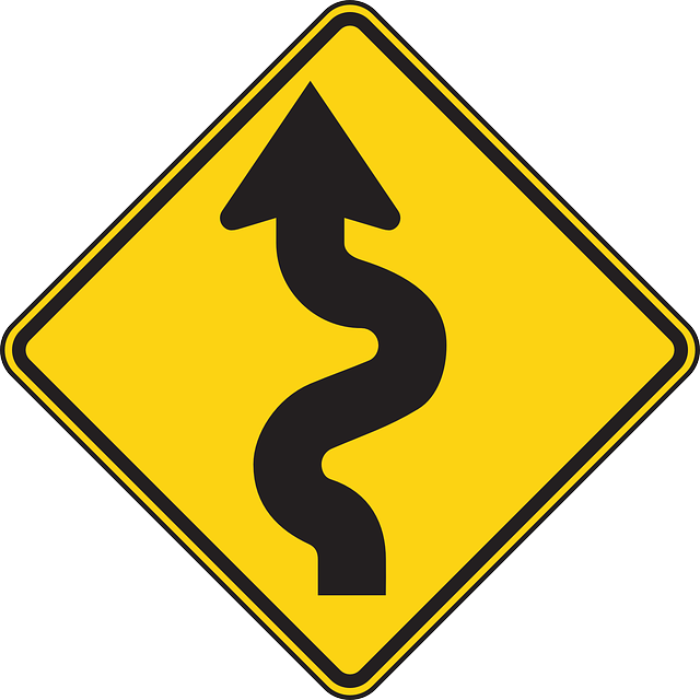 clipart diamond road sign