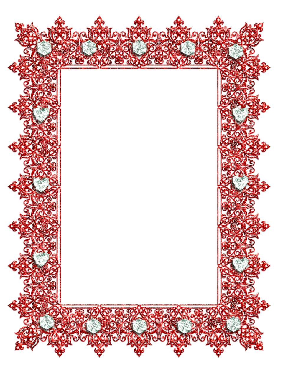 Clipart diamond round diamond. Red transparent frame with