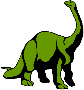 dinosaur clipart coloured