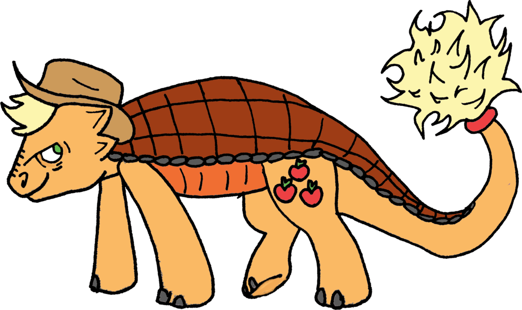  applejack applesaurus artist. Clipart dinosaur ankylosaurus