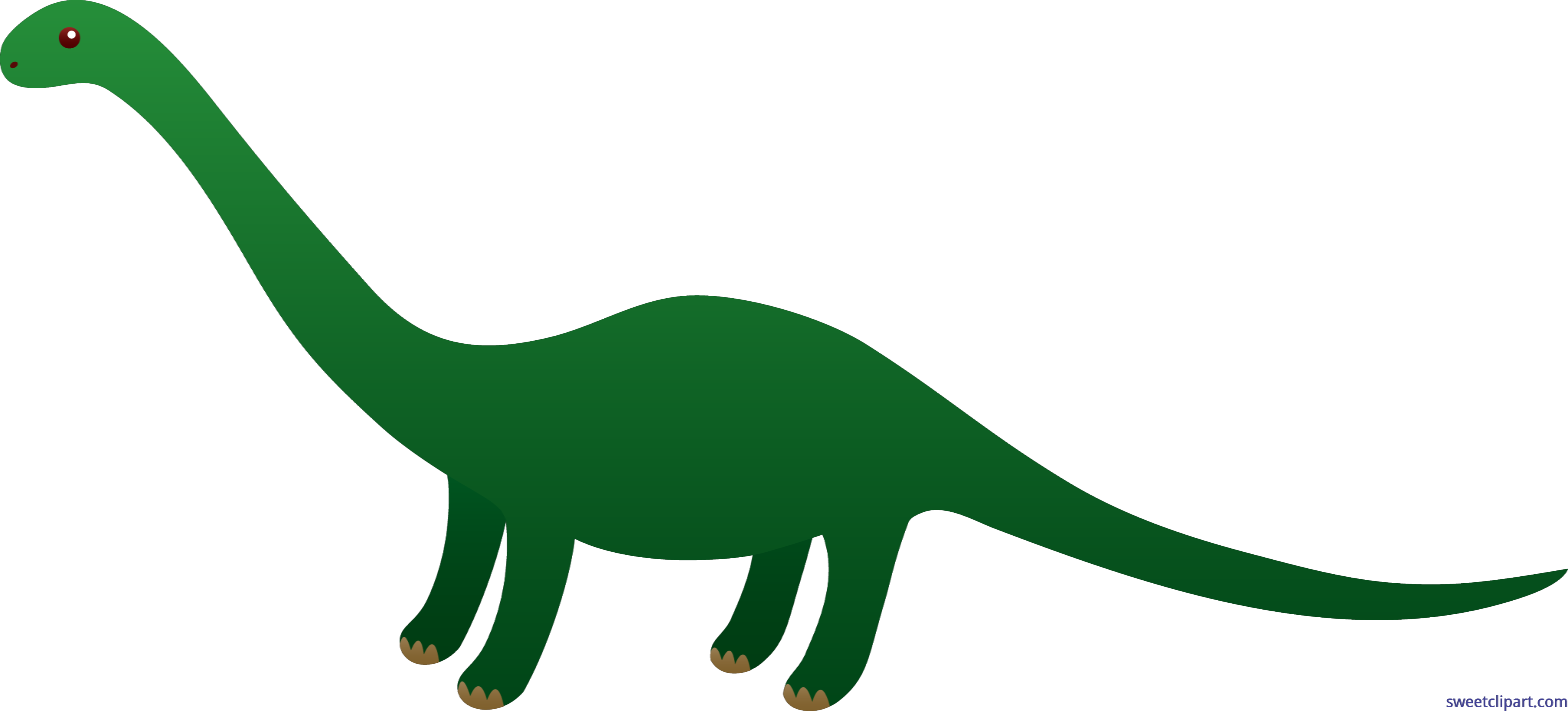 clipart dinosaur brontosaurus
