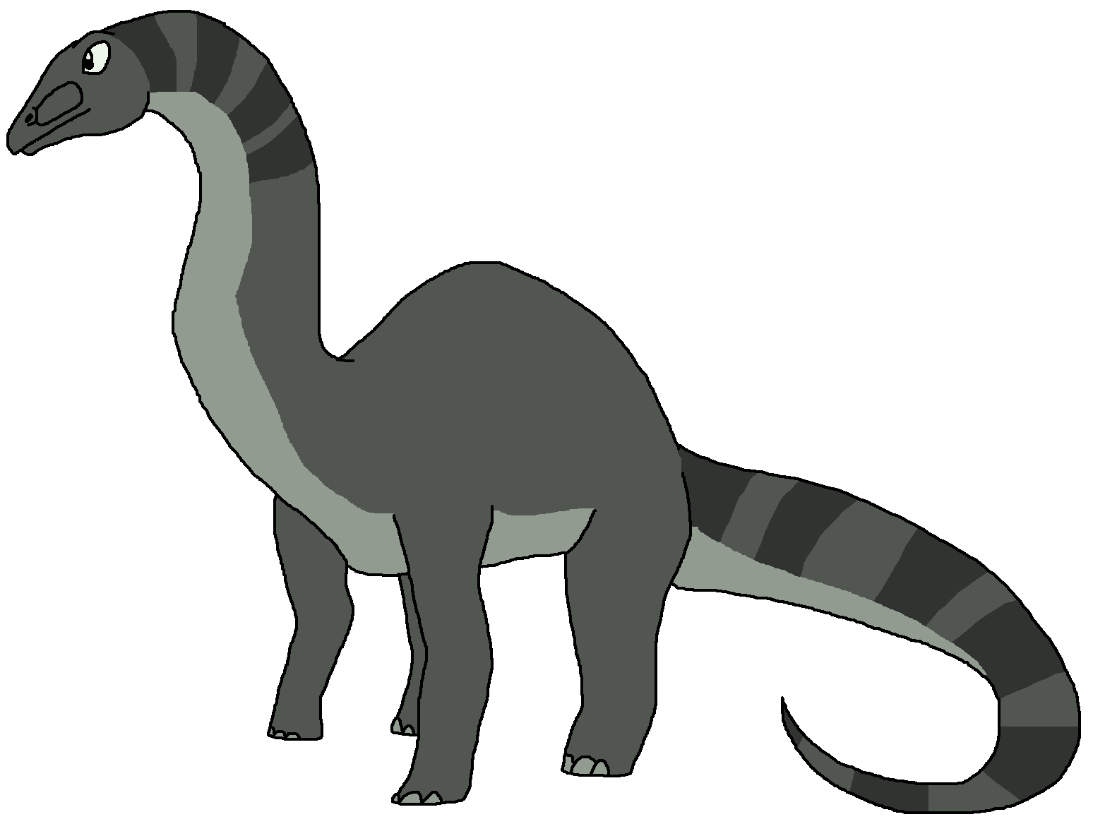 clipart dinosaur gray