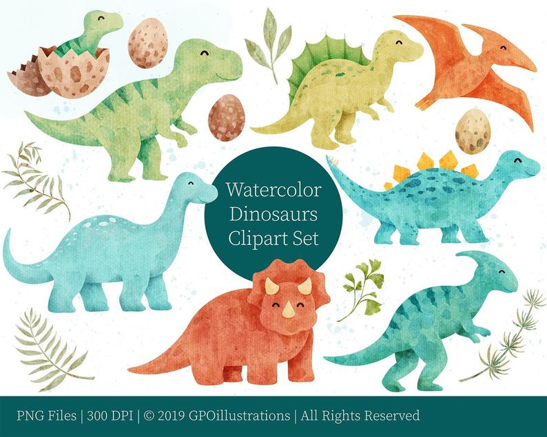 clipart dinosaur invitation