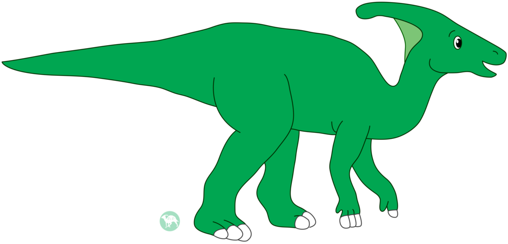 Clipart dinosaur parasaurolophus. Dave the by dinolover