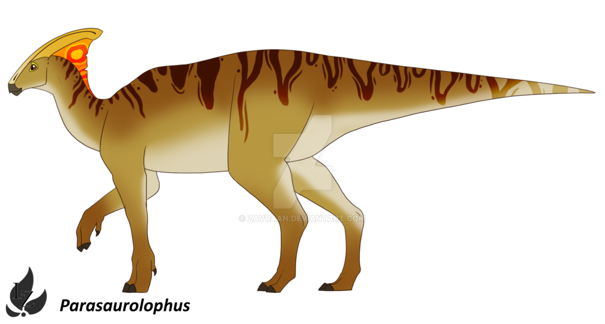 clipart dinosaur parasaurolophus