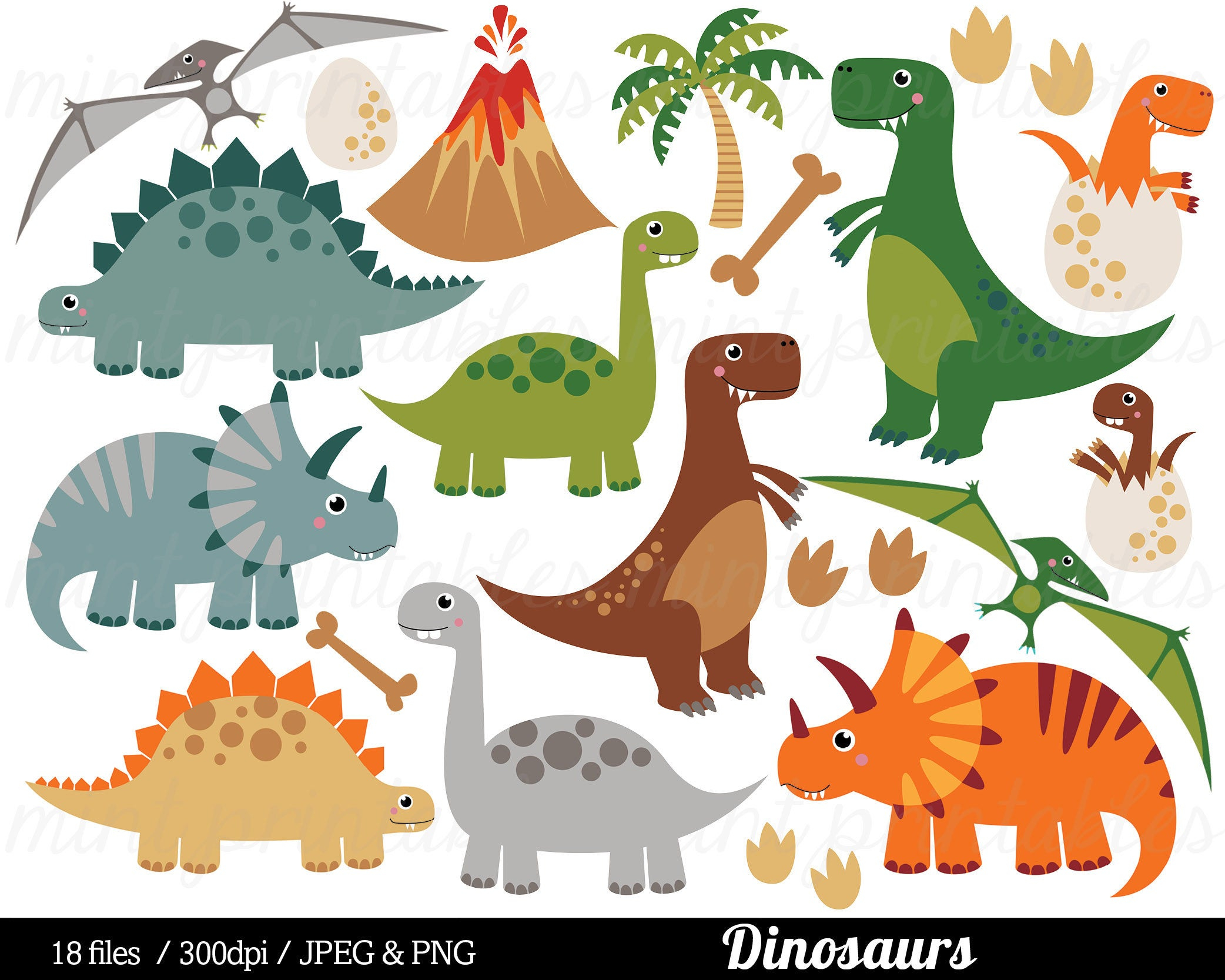 Printable Dinosaur Clipart Printable World Holiday