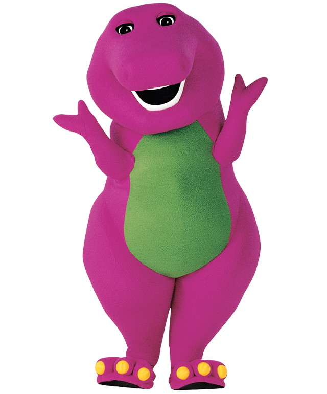 Barney the dinosaur jared. Dinosaurs clipart pink purple