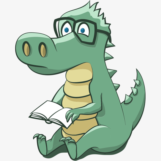 Dinosaur Clipart Reading Dinosaur Reading Transparent FREE For 