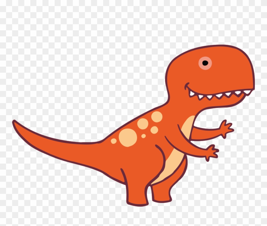 dinosaurs clipart red dinosaur