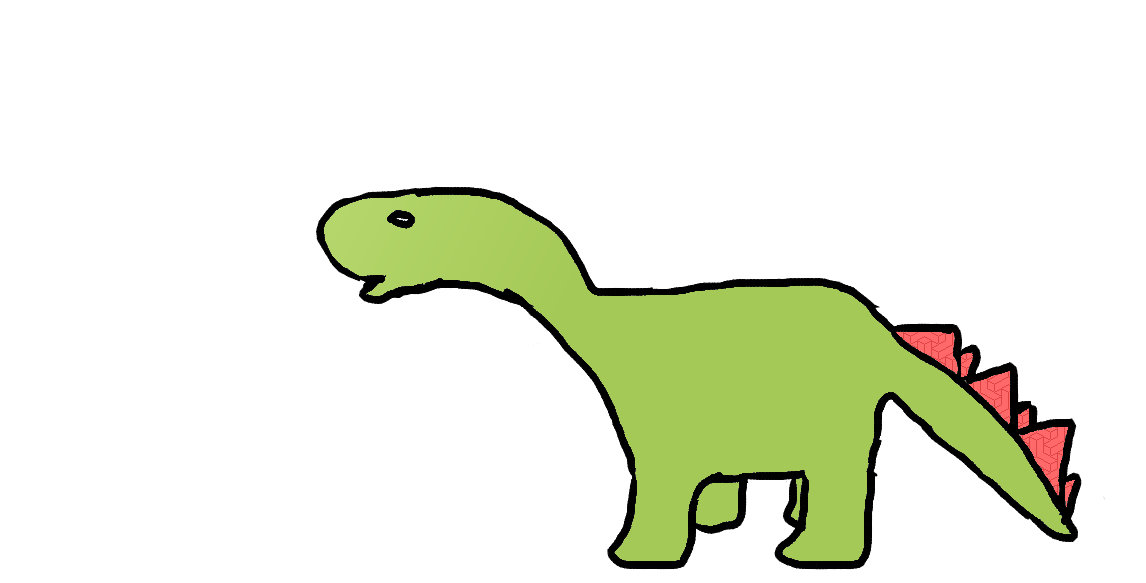 Dinosaur sketch