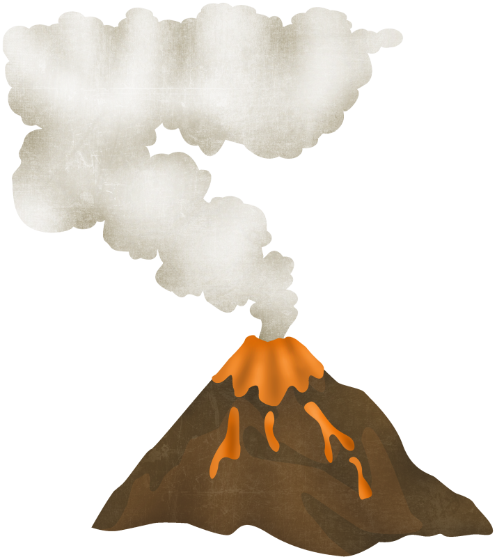 Fayette urockmw png clip. Clipart dinosaur volcano