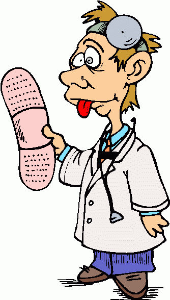 Cartoon clip art with. Doctor clipart bandage