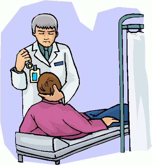 Clipart doctor bed. 