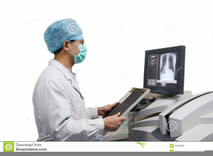 clipart doctor computer
