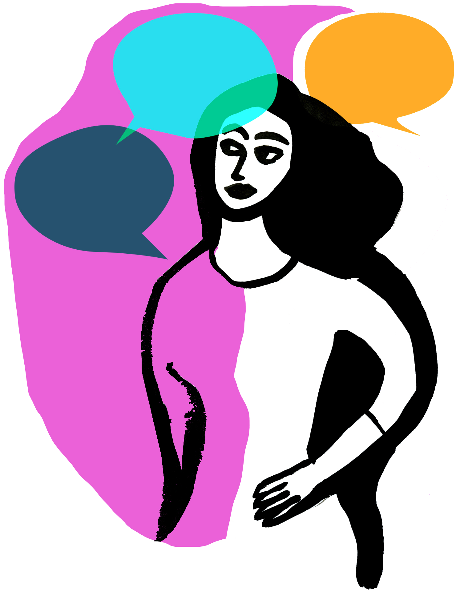 receptionist clipart female social worker