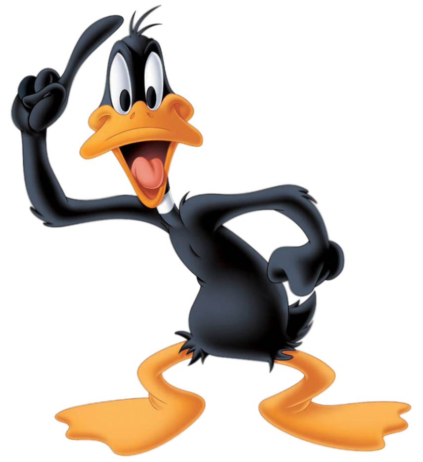 Ducks clipart happy. Image daffy duck by