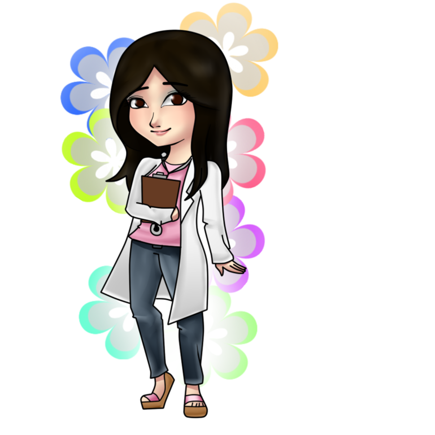 clipart doctor female doctor