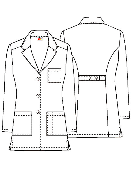 clipart doctor gown