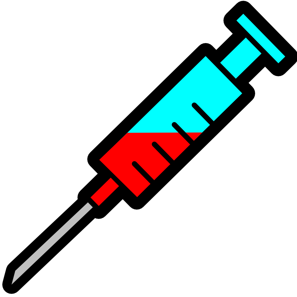 Onlinelabels clip art syringe. Shot clipart neddle