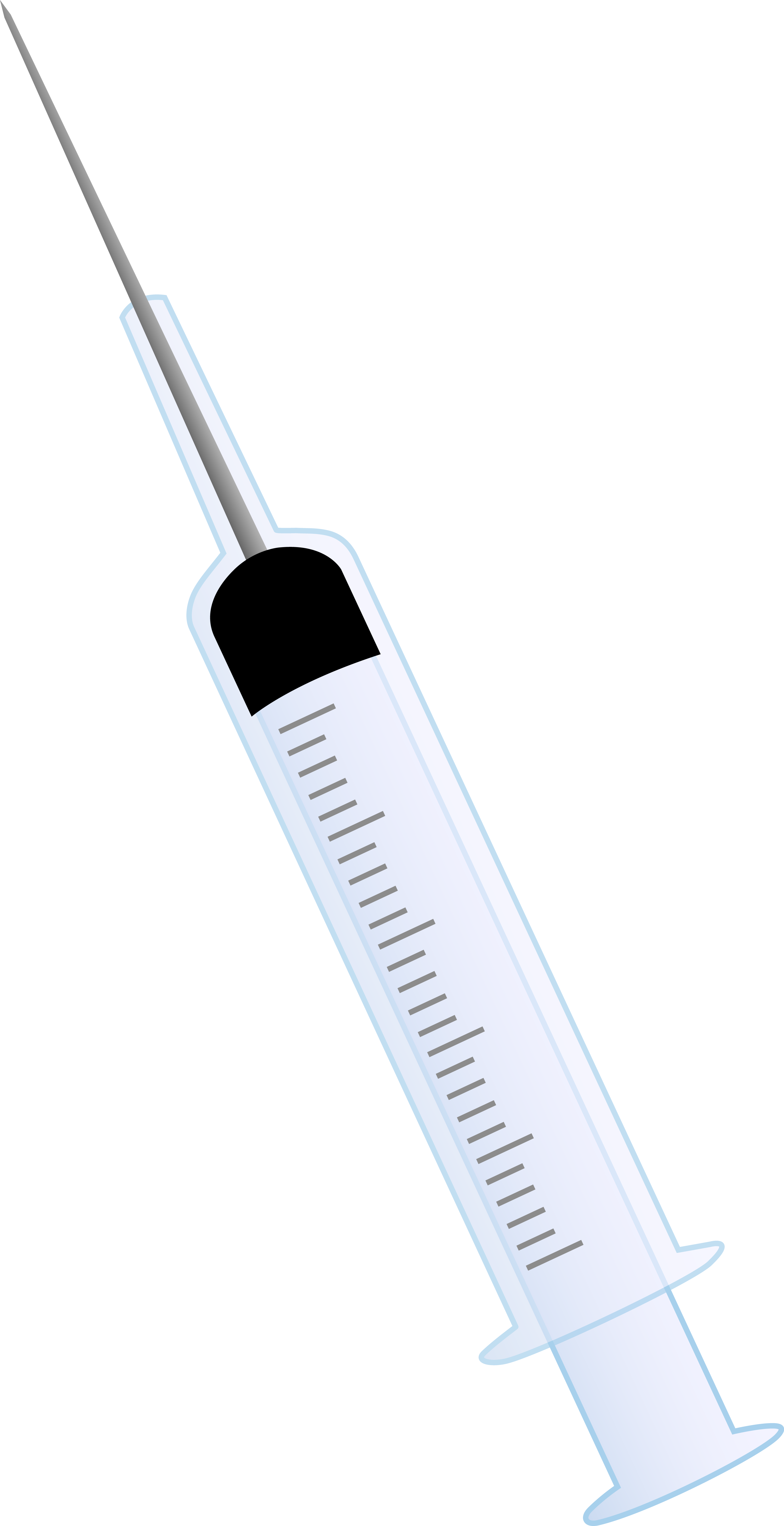 Syringe free clip art. Medical clipart vector