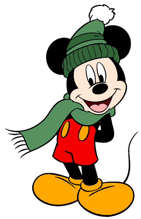 Winter clipart minnie mouse. Mickey clip art disney