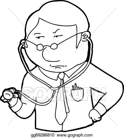 clipart doctor outline