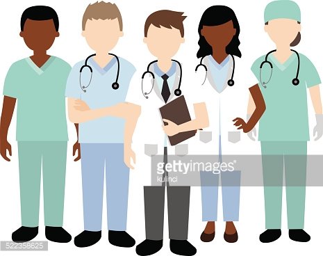clipart doctor team