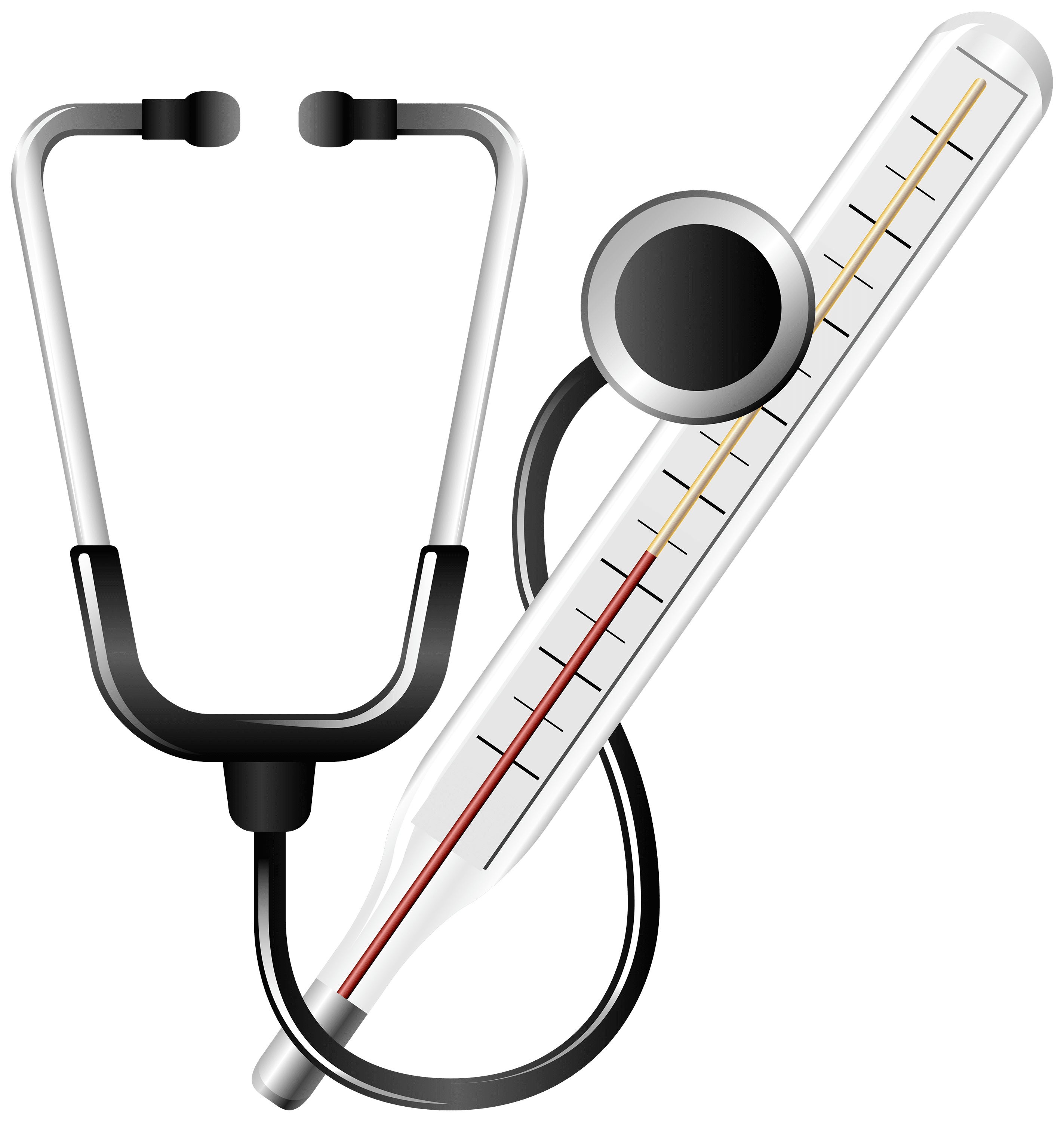 clipart doctor thermometer