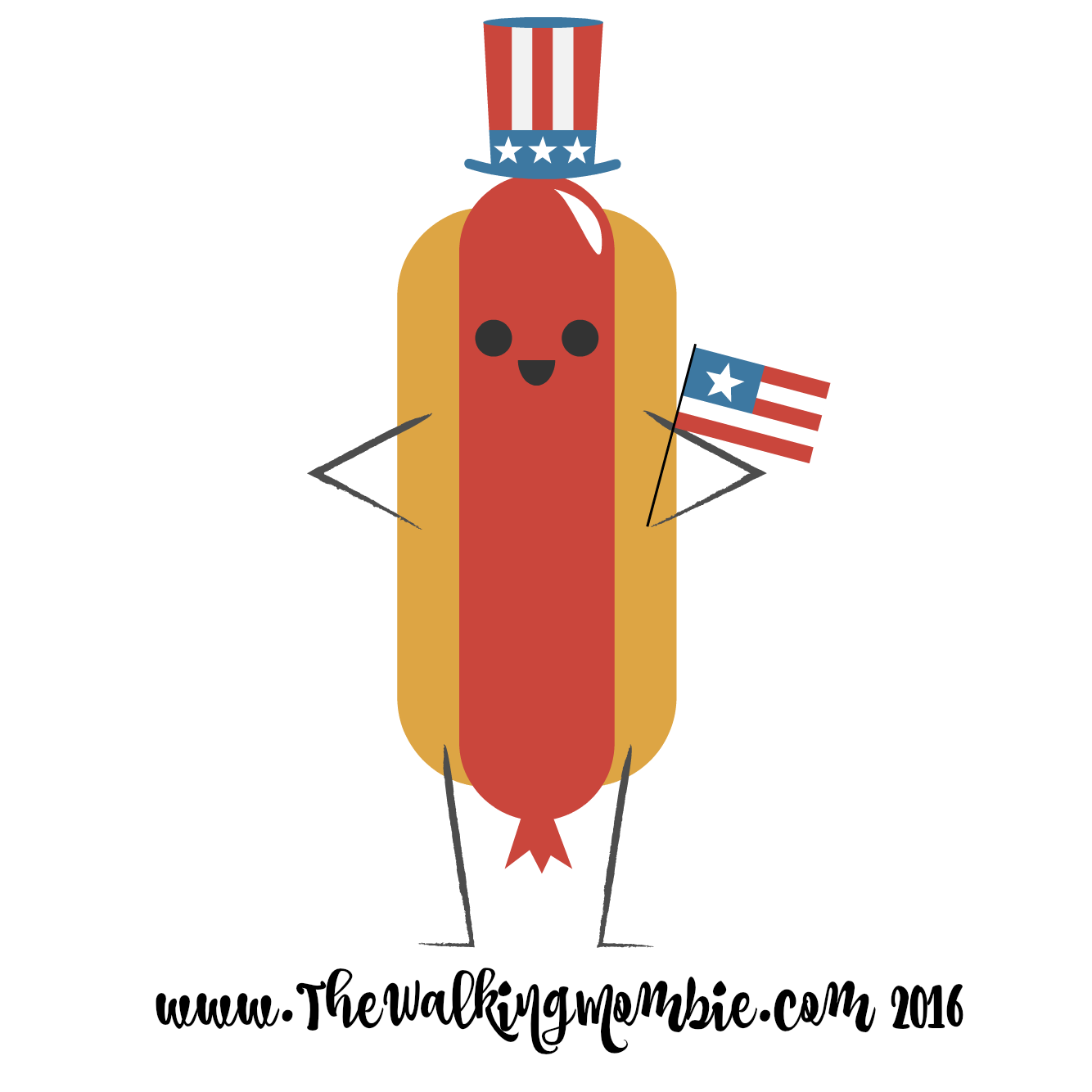 Dogs clipart 4th july. Free th of hot