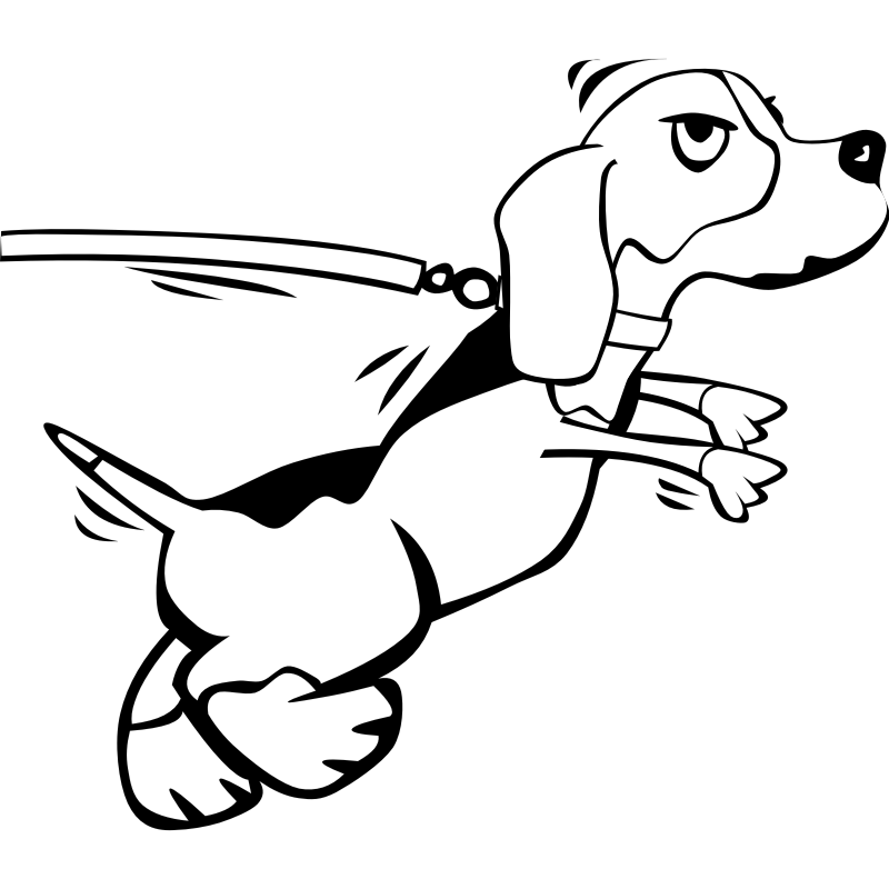 clipart dog animation