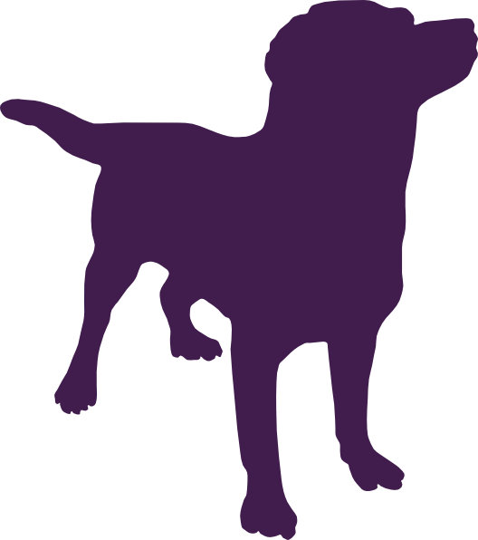 track clipart puppy