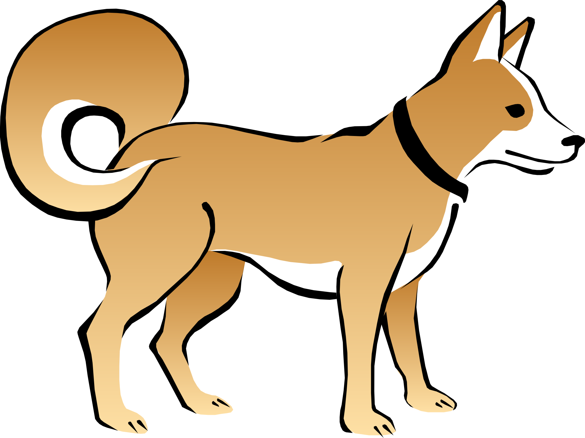 Dog cliparthot of australian. Clipart dogs boxer
