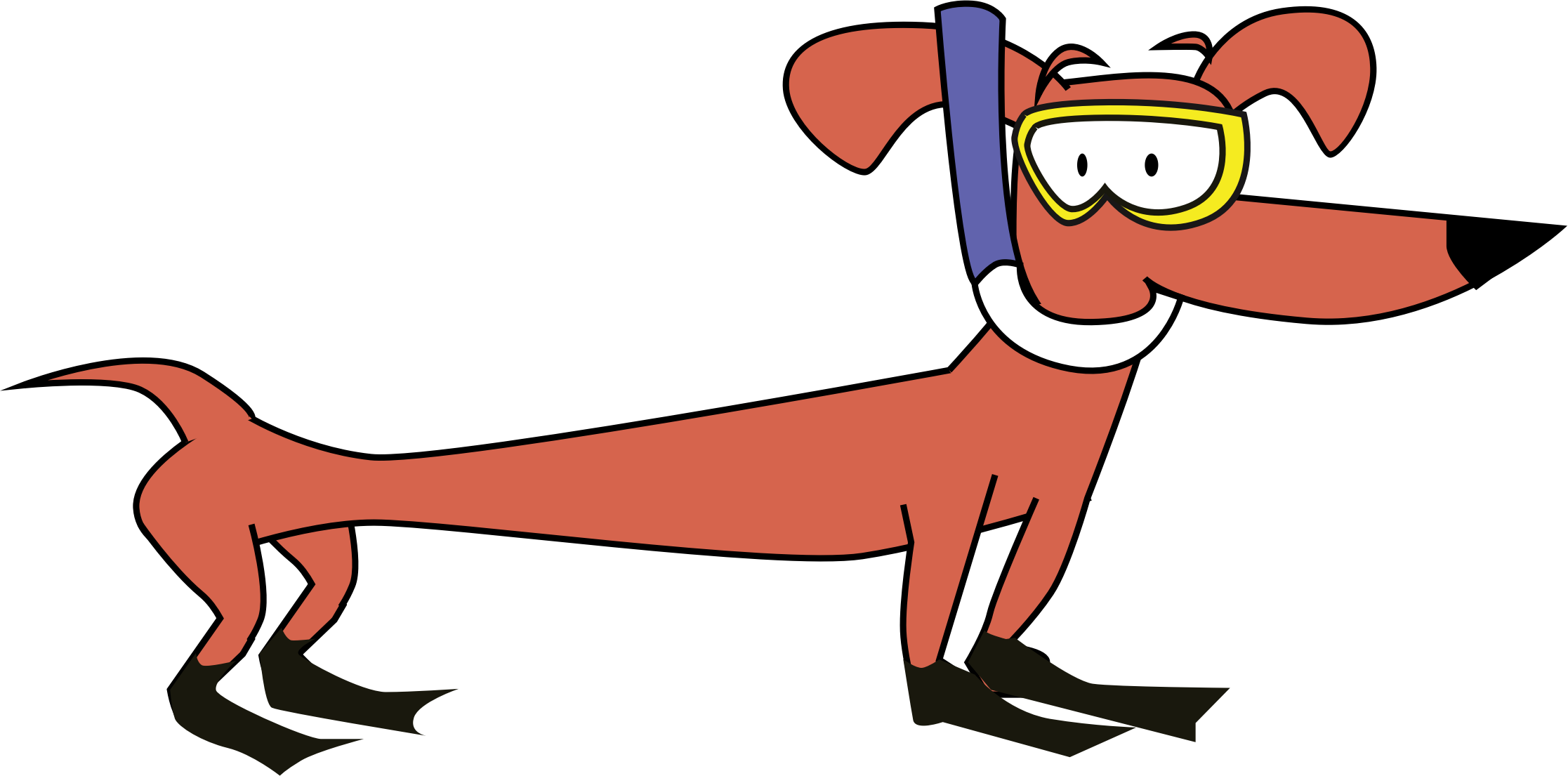dog clipart character