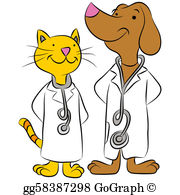 clipart dogs doctor