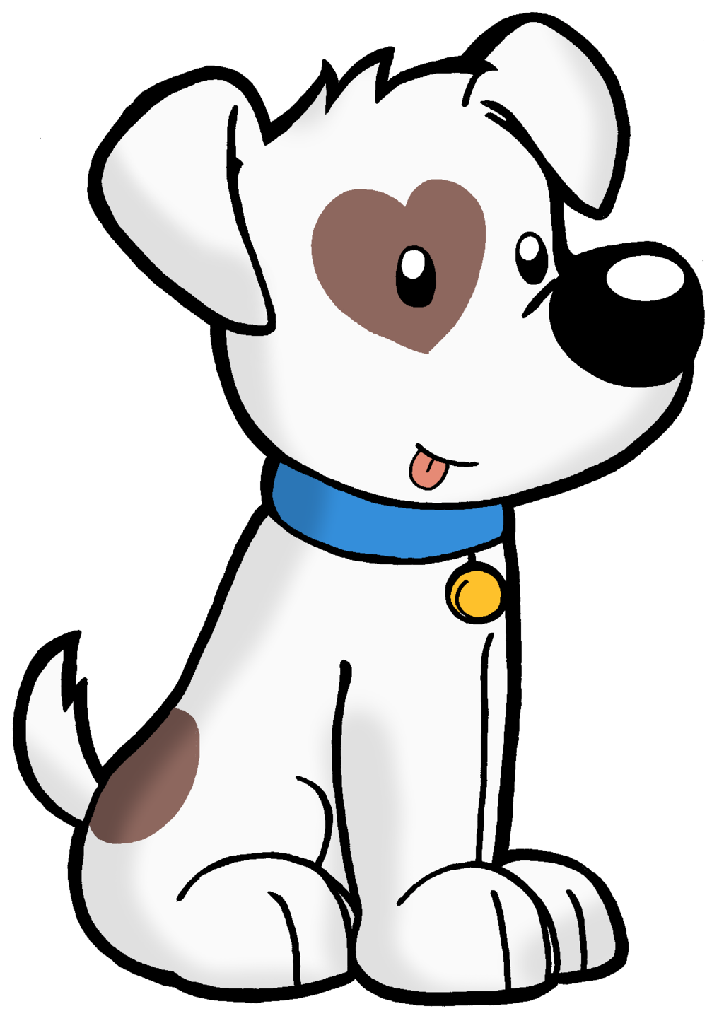 clipart dog doodle