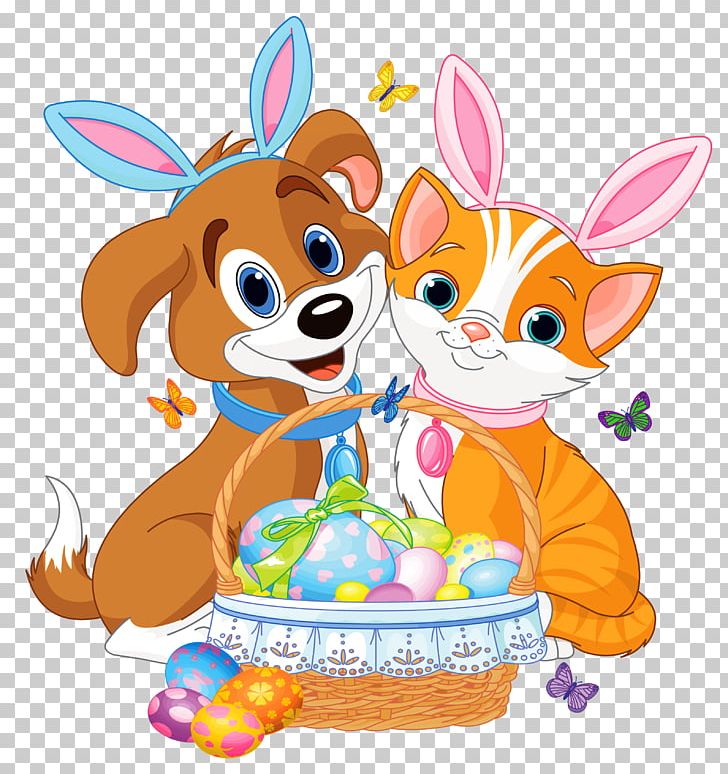 dog clipart easter