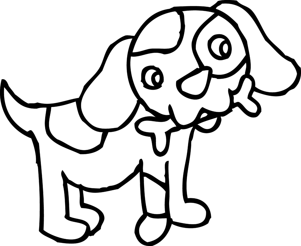 kids clipart dog