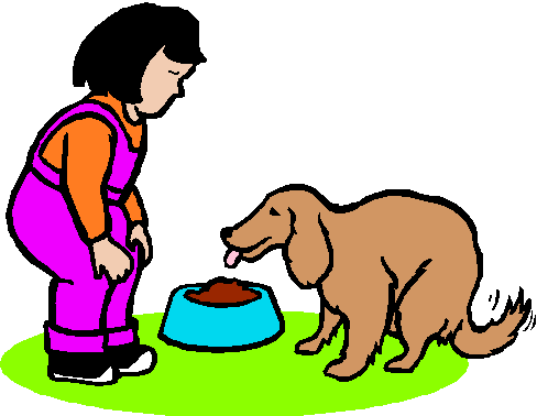 Pets clipart feed pet. Dog station 