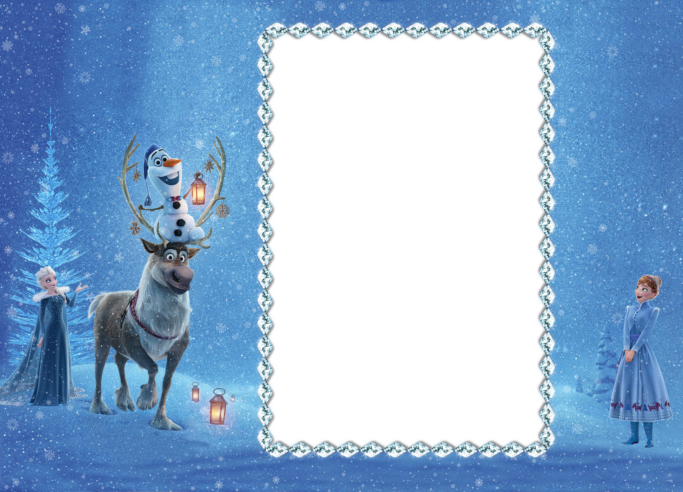 Olaf frozen adventure transparent. Clipart dog picture frame