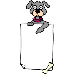 Cliparts of free download. Clipart dog picture frame