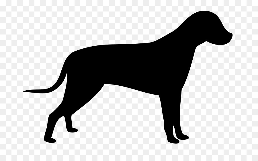 Clipart puppy silhouette. Dog hunting 