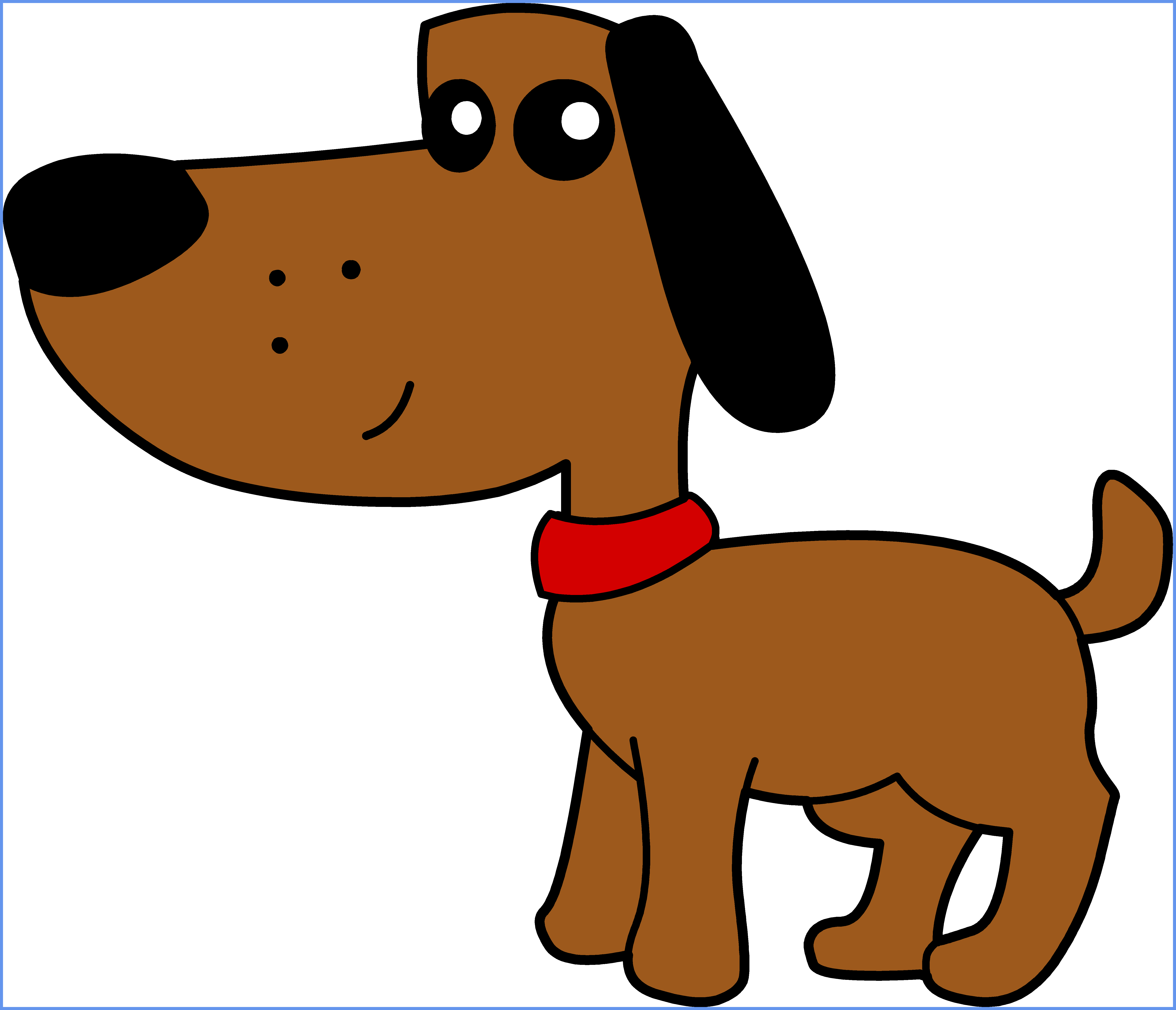 Cute dog at getdrawings. Dogs clipart summer