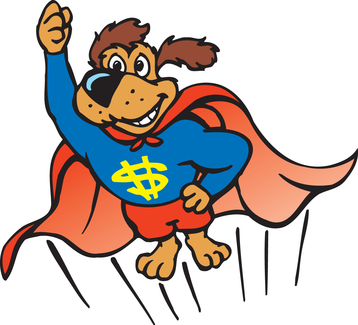 Youth accounts notre dame. Pets clipart superhero