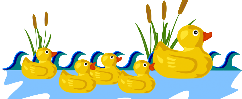 Ducks clipart swimming. Duck game pond clip