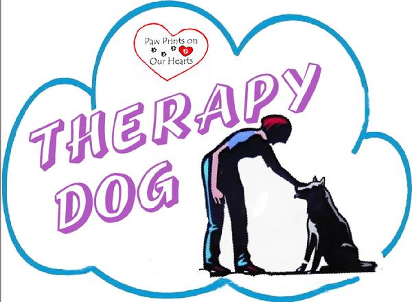 clipart dog therapy