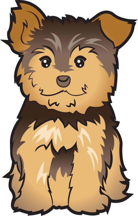 Clipart dogs yorkie. Bgkennels morkies the best