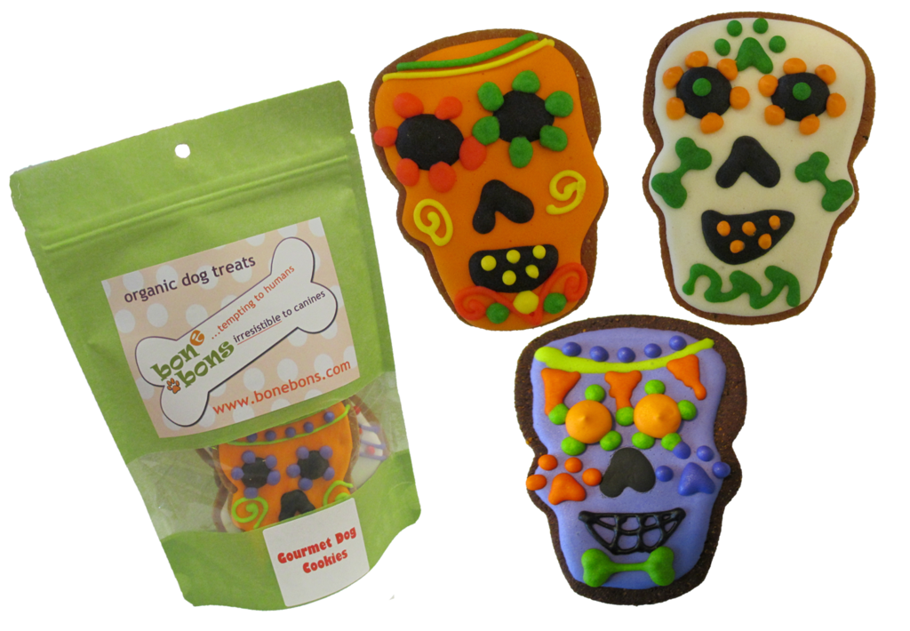 Clipart dogs day the dead. Of dog skull cookies