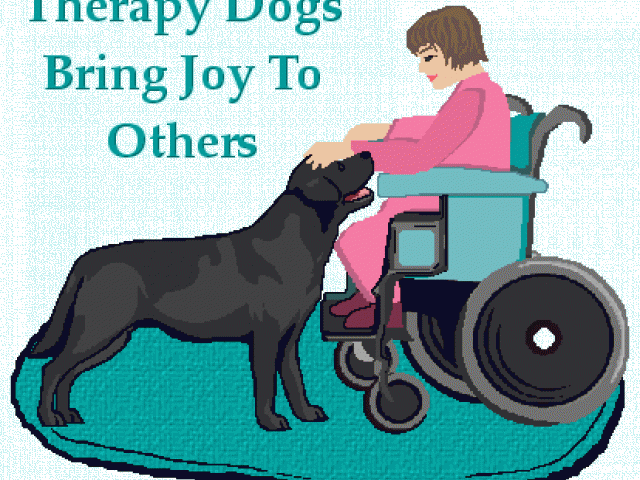 dogs clipart therapy