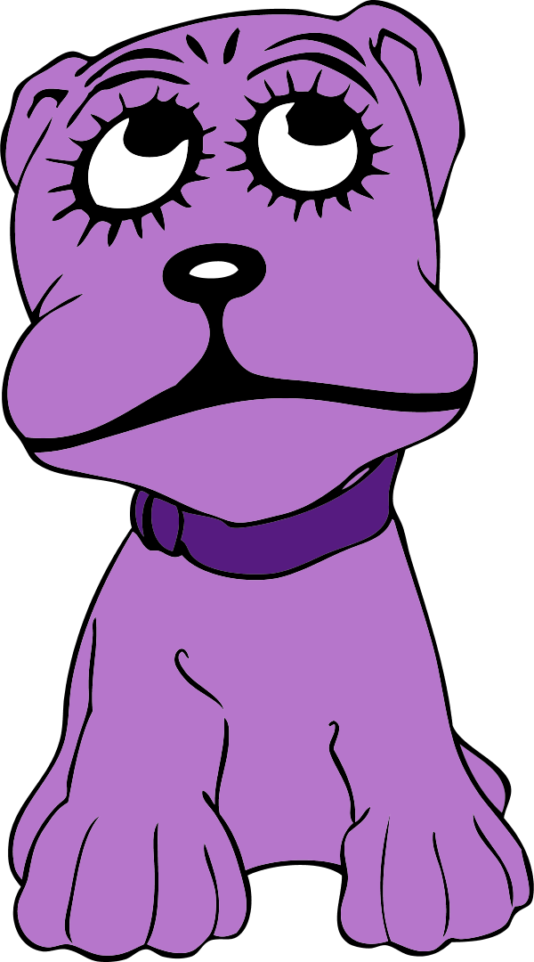 Clipart dogs vector. Cartoon dog clip art